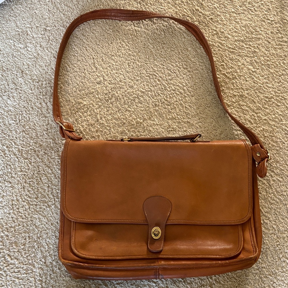 Vintage Coach Messenger Bag